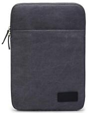 360°Protective Canvas Vertical Waterproof Laptop Sleeve with Pocket for for M... picture