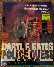 Police Quest: Open Season - Daryl F. Gates (1995 Sierra) New, Sealed PC Game picture