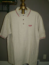 Apple Logo Short Sleeve Cotton Polo Shirt - 1990's MacWorld - RARE picture