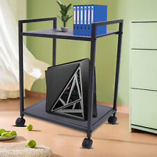 Computer Tower Stand PC Tower Stand Mobile CPU Holder Printer Stand Rolling Cart picture