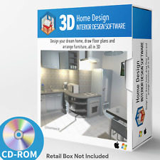 NEW Sweet Home 3D-Graphic-Interior Design CAD Architect Software-Windows/Mac-CD picture