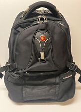 Swiss Gear Black Backpack School Travel Heavy Duty Padded Laptop Air Flow SA2769 picture