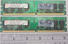 2 Hynix (1GB X2) HYMP125U64CP8-S6 AB DDR2 desktop RAM picture