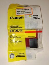 Canon BJI-201Y Yellow -BJC-600 Series Ink Jet Cartridge **NEW IN WRAP** picture