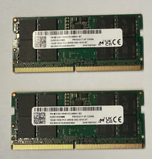 Alienware 16GB DDR5 4800 SODIMM 1Rx8 LAPTOP MEM MTC8C1084S1SC48BA1 (32 GB Total) picture