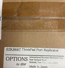 02K8667 IBM THINKPAD PORT REPLICATOR BRAND NEW IN BOX  FAST, FREE US SHIPPING picture