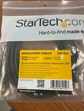 StarTech 10ft Mini DisplayPort to DisplayPort Adapter Cable M/M MDP2DPMM10  picture