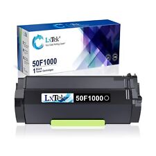 LxTek Compatible Toner Cartridge Replacement for Lexmark 50F1000 to use with ... picture