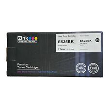EZink Premium Toner Cartridge E525BK Black High Yield New and Sealed picture