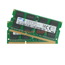 SAMSUNG 16GB KIT 2X 8GB 12800S 1600Mhz PC3L DDR3 SODIMM 1.35V Laptop MEMORY Ram picture