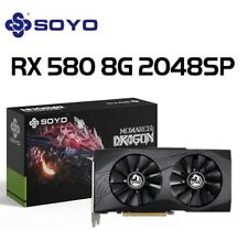 SOYO Monarch Dragon Gaming Graphics Card RX580 2048SP 8G  picture