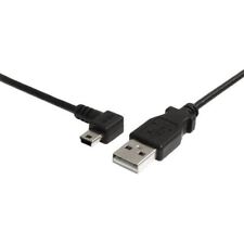 StarTech.com 6 ft Mini USB Cable - A to Left Angle Mini B picture