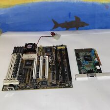 LuckyStar LS486E motherboard and Am5x86-P75-S 133MHZ CPU, 8MB ram, video card picture