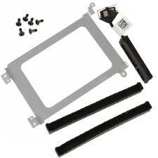 Hard Drive Cable+Caddy+Rubber Rail Fit Dell XPS 15 9570 Precision 5530 K0K71 USA picture