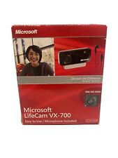 NEW Microsoft Lifecam VX-700 Webcam Built-in Microphone USB VGA Video picture