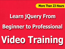 Learn jQuery From Beginner to Professional Video Training Tutorials CBT - 23+ Hr picture