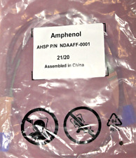 Amphenol QSFP NDAAFF-0001 100Gb 28G 30AWG Direct Attached Copper Cable picture