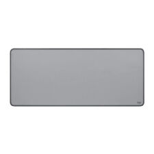 Logitech Studio Series Spill Resistant Desk Mat with Anti Slip Base Mid Gray picture