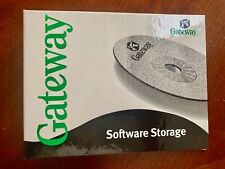 Gateway 2000  Software Storage Binder Clean Bright - 2 Ring Binder VTG picture