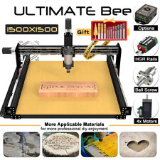 Bulkman3D Black 1500x1500mm ULTIMATE Bee Ball Screw CNC Router Machine Full Kit picture