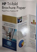 HP Inkjet Tri-Fold Brochure Paper Matte Finish 8.5
