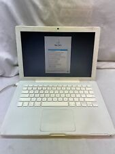 VINTAGE WHITE APPLE MACBOOK A1181 WORKS OS X 10.6 Charger Bundle picture