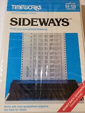 Vintage Timeworks Sideways Printing Software Commodore 64 128 C64 C128 picture