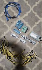 PCI-E Risers | PCI-E Power Cables | 1100W 80+ Platinum PSU | PSU Breakout Board picture