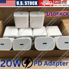 1/10 Lot 20W Fast Charger PD USB C Power Adapter For iPhone 14 13 12 Pro 11 XR X picture