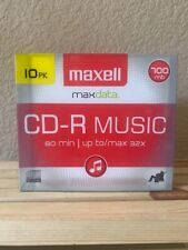 Maxell 1-Time Recording Recordable CD 700mb/80 Min Premium Quality - New Sealed picture