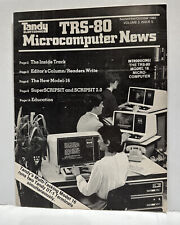 Tandy TRS-80 Microcomputer NEWS September/October 1982 16 Pages picture