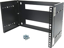 6U 19-Inch Hinged Extendable Wall Mount Bracket Collapsible Network Equi picture