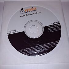 Roxio Creator & MyDVD 9.0 DE Installation CD Used once  only. No scratches. picture