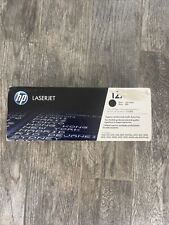 NEW OEM Genuine HP LaserJet 12A Q2612A Black Toner Print Cartridge - Sealed picture