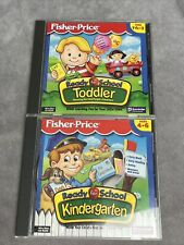 Ready for School Kindergarten & Toddler Fisher-Price ages 1-6 win/mac cd-rom picture