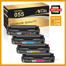 4PK CRG 055 Toner For Canon 055 ImageClass MF743Cdw MF741Cdw MF745Cdw WITH CHIP picture