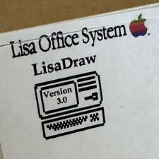 Copy of Lisa Office System LISADRAW disk __ Apple Computer Lisa __ Release 3.0 picture