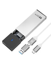 M.2 NGFF NVMe SATA SSD Hard Drive Enclosure USB 3.2 Converter External Adapter picture