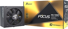 Focus GX-1000, 1000W 80+ Gold, Full-Modular, Fan Control in Fanless, Silent, and picture