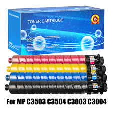 4PK Toner Compatible for Ricoh MP Lanier Savin C3503 C3004 C3003 841815 C3504 picture