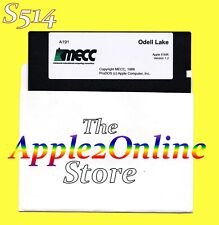 ✅ 🍎 MECC Odell Lake for the Apple II+, IIe, IIc, IIGS & Compatibles - NEW DISK picture