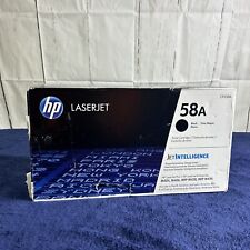 Genuine HP 58A LaserJet Black Toner Cartridge CF258A OPEN BOX ✅ Seal Opened picture
