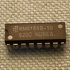 Samsung KM4164B-10 DRAM 16 Pin DIP 4164 Lot of 1 Vintage Computer Parts IC Chip picture
