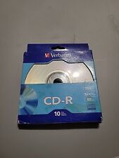 Verbatim 97955 CD-R 52X 700Mb 10Pk Bulk Retail Box picture