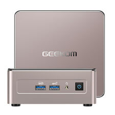 GEEKOM 8K UHD MINI Gaming PC AMD Ryzen 7 5800H 32GB DDR4 512GB Windows11 ProWiFi picture