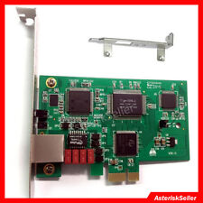 TE110PE Asterisk Card T1 Card E1 Card FreePBX Vitapbx Issabel PRI PCIE Adapter picture