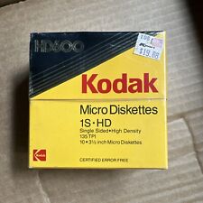 ** SEALED**  Kodak 1S HD 135 TPI 3- 1/2 10-Pack Micro Floppy Diskettes picture