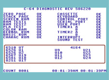 Commodore 64 C64 Cartridge 2-in-1 Dead Test / Diagnostic Cart ORANGE C128 picture