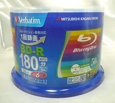 Mitsubishi Blank Media Verbatim BD-R 6X Speed 50 sheets 180 minutes Japan F/S picture