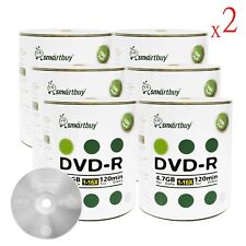 1200-Pack SmartBuy Blank DVD-R 16X 4.7GB Logo Top Surface Recordable Media Disc picture